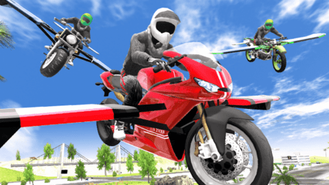 摩托飞车模拟赛（Flying Motorbike Simulator）3