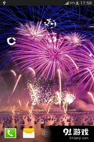 新年烟花动态壁纸5