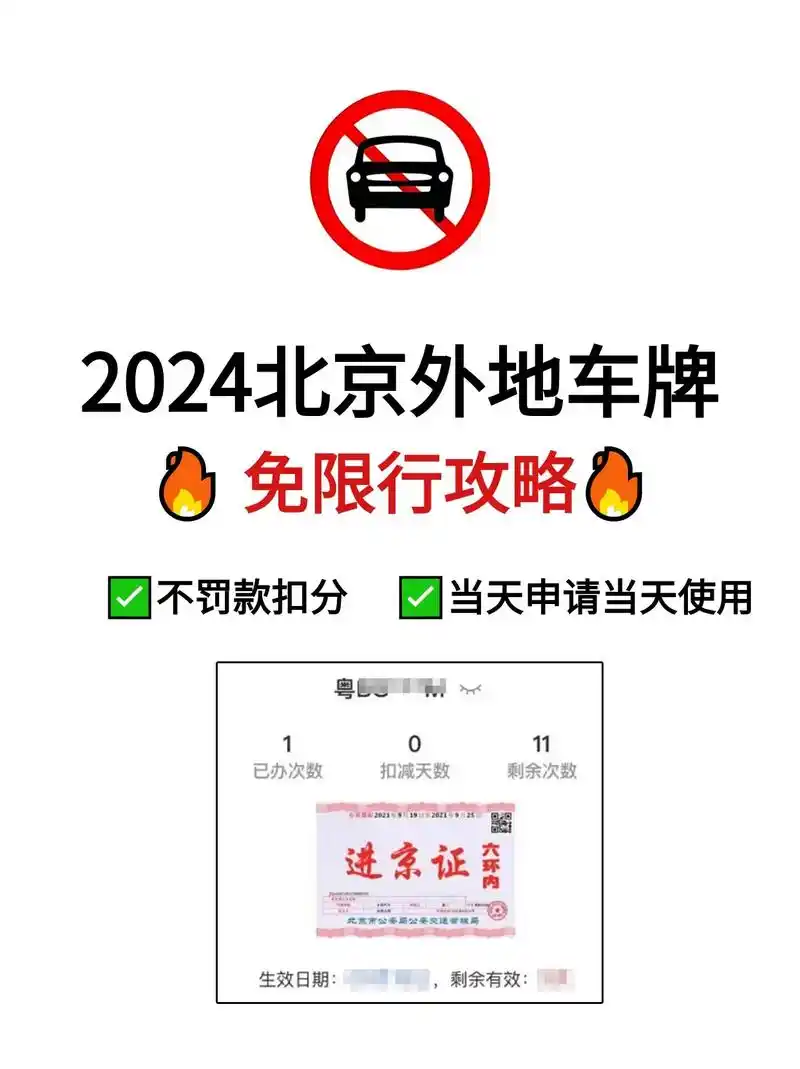 北京交警app如何办理进京证