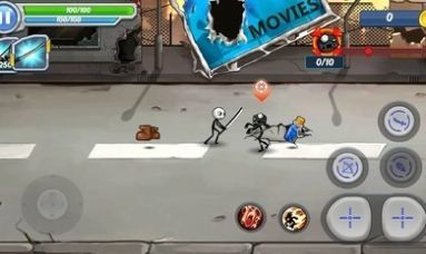 火柴人战士僵尸杀手3