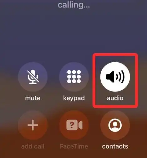 iPhone如何打开扬声器