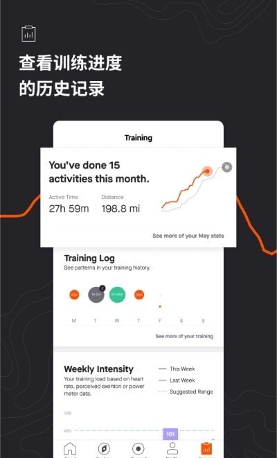 Strava跑步和骑行3
