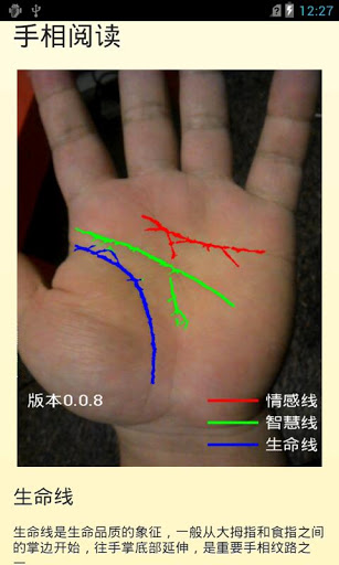 免费拍照看手相算命3