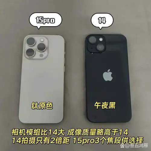 iPhone 14 Pro跟iPhone 15 Pro边框有哪些不一样的地方