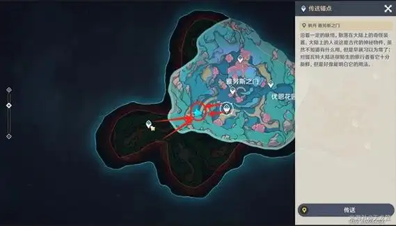 原神旧日的统律之心锚点在哪儿