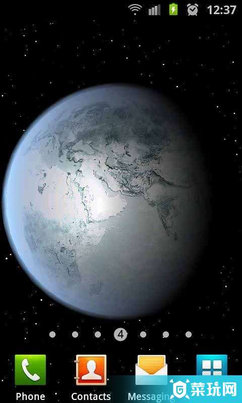 3D高清地球旋转动态壁纸6