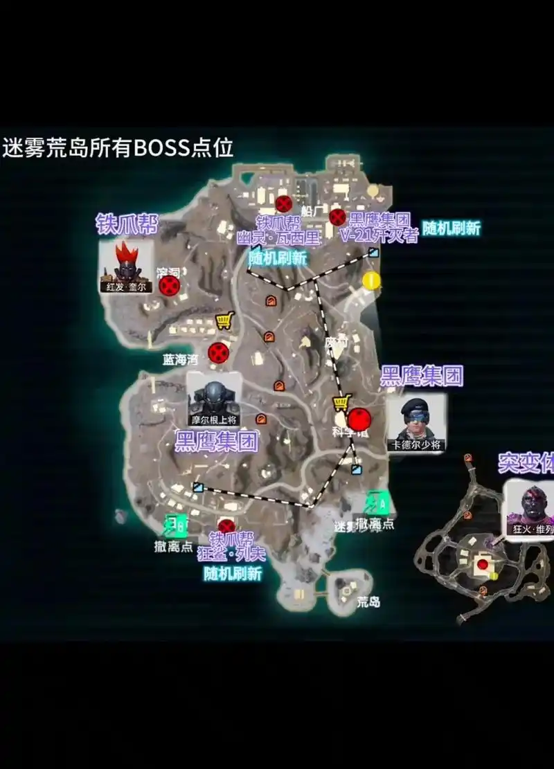 和平精英游戏中绿洲世界安格林位置