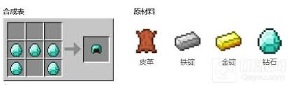 我的世界铁头盔如何合成