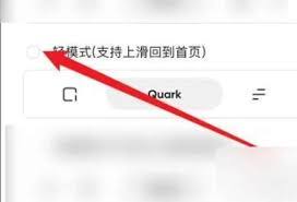夸克浏览器怎么切换到成人模式