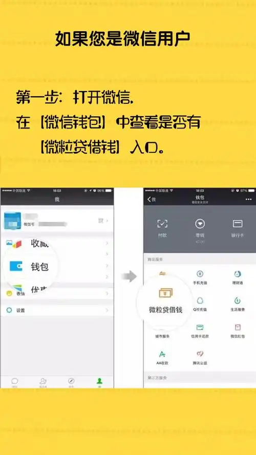 微信微粒贷如何进行借款