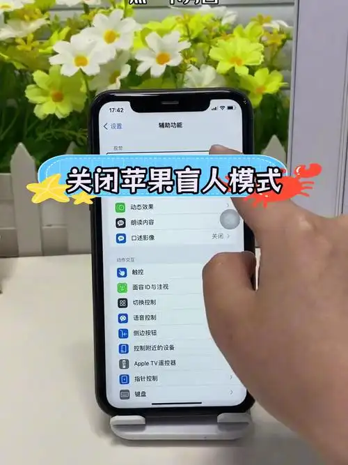iPhone快速导览已启动的旁白声音在哪开启