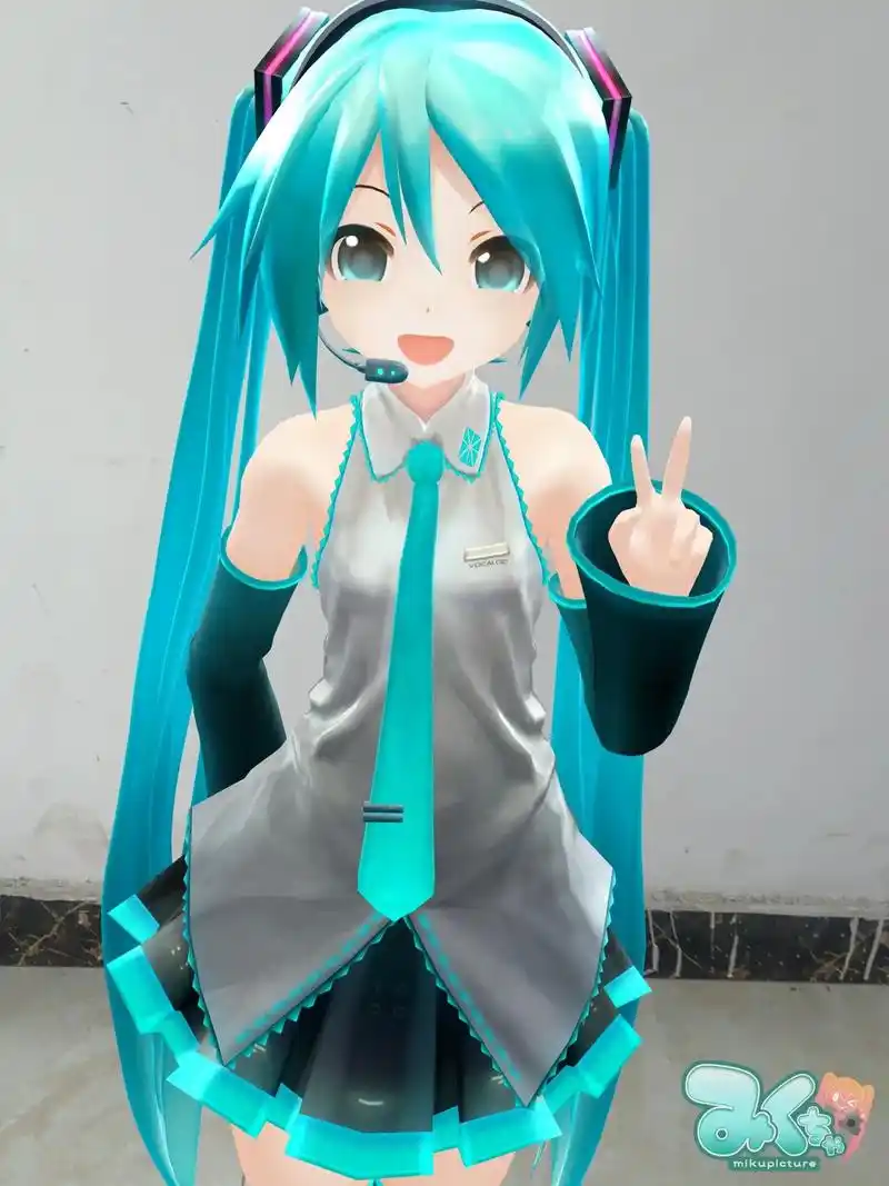 mikuture如何更换动作