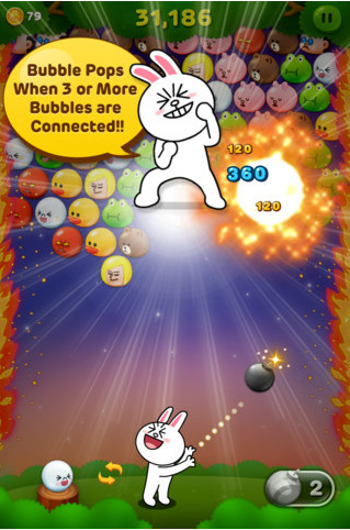 LINE Bubble泡泡龙4