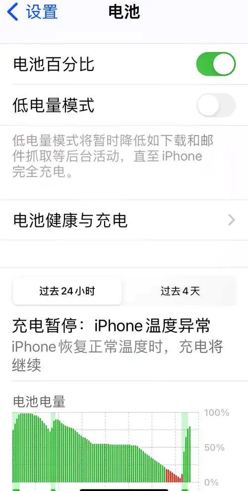 苹果13充电只能到80%是怎么回事