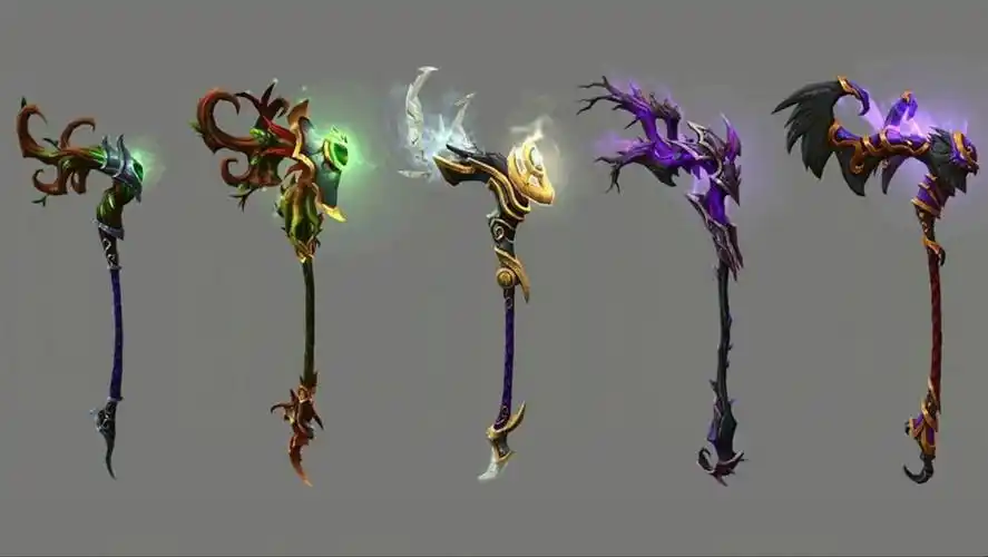魔兽世界德鲁伊可以用什么武器