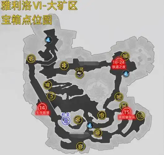 崩坏星穹铁道阿卡迪亚宝箱的具体地点