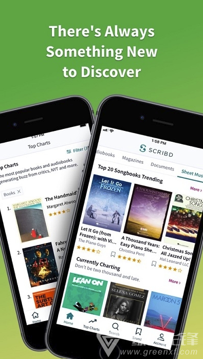 Scribd(免费进行阅读)V10.6.2 安卓正式版