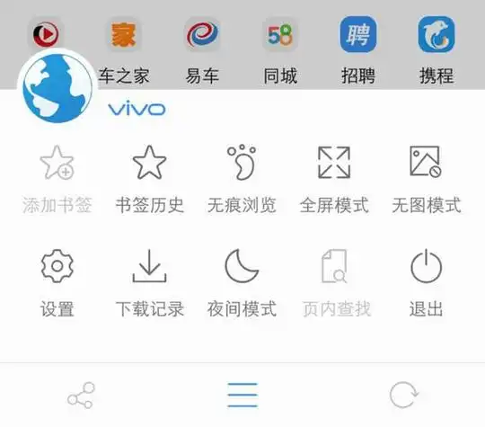 vivo浏览器隐藏视频在哪里找到