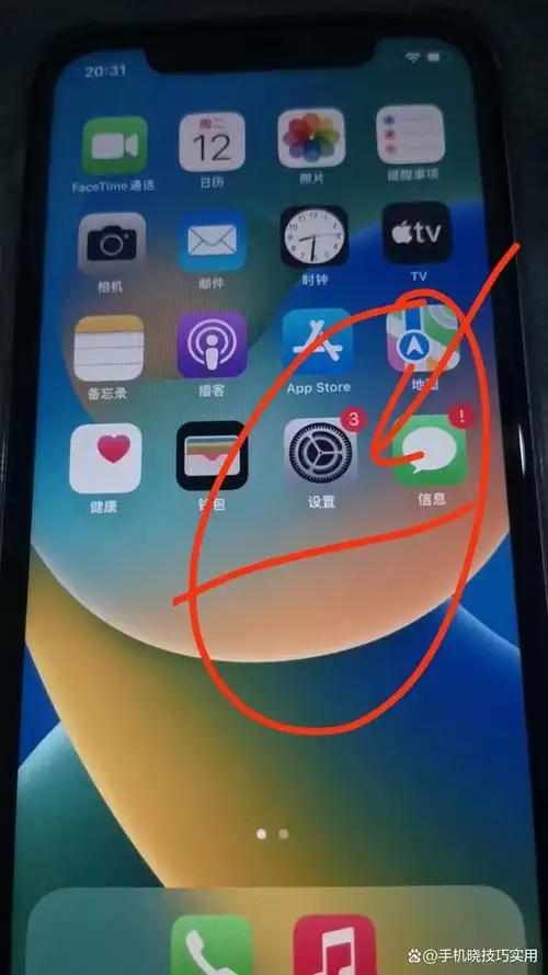 iPhone上一个转子的旁白触感开启方法