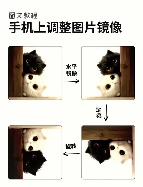 醒图镜像翻转的方法