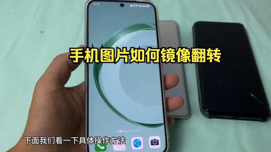 醒图镜像翻转的方法