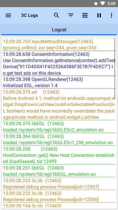 3C日志(3C Logs)