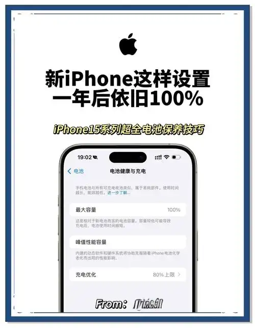 iPhone 15系列怎样检查电池循环周期