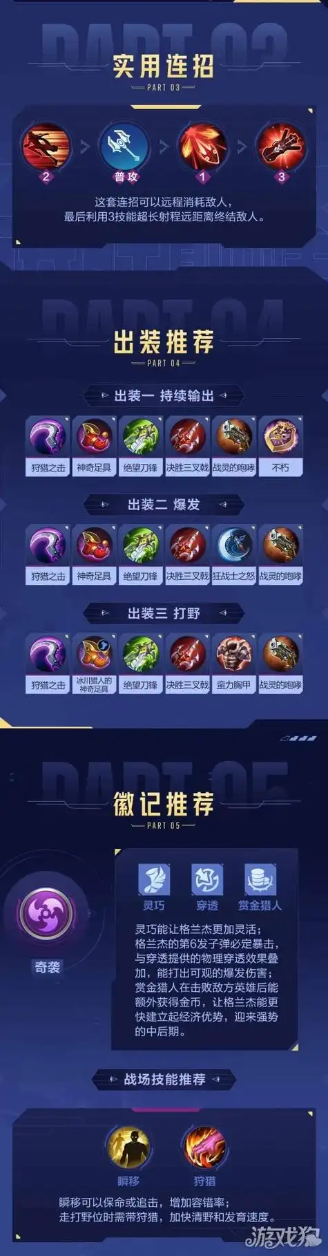 决胜巅峰格兰杰技能是什么