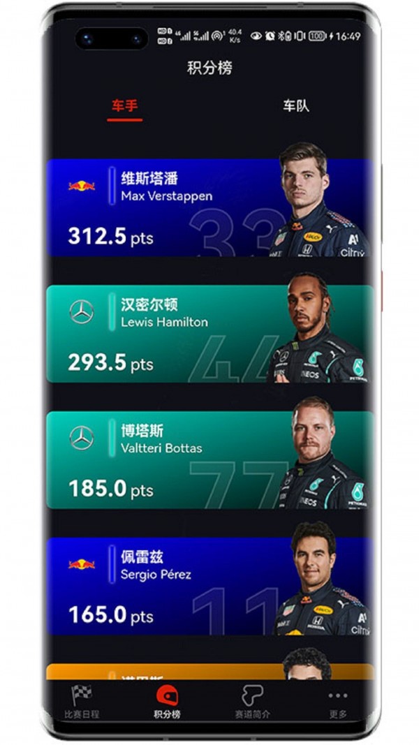 F1赛程2