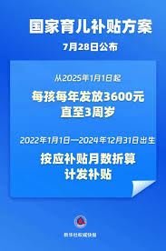 2025育儿补贴如何申请