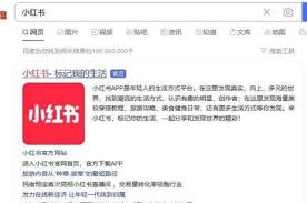 小红书网页版无法搜索如何解决