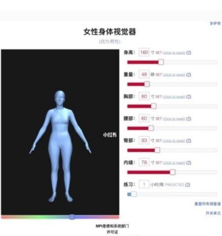 身高体重体型模拟器2
