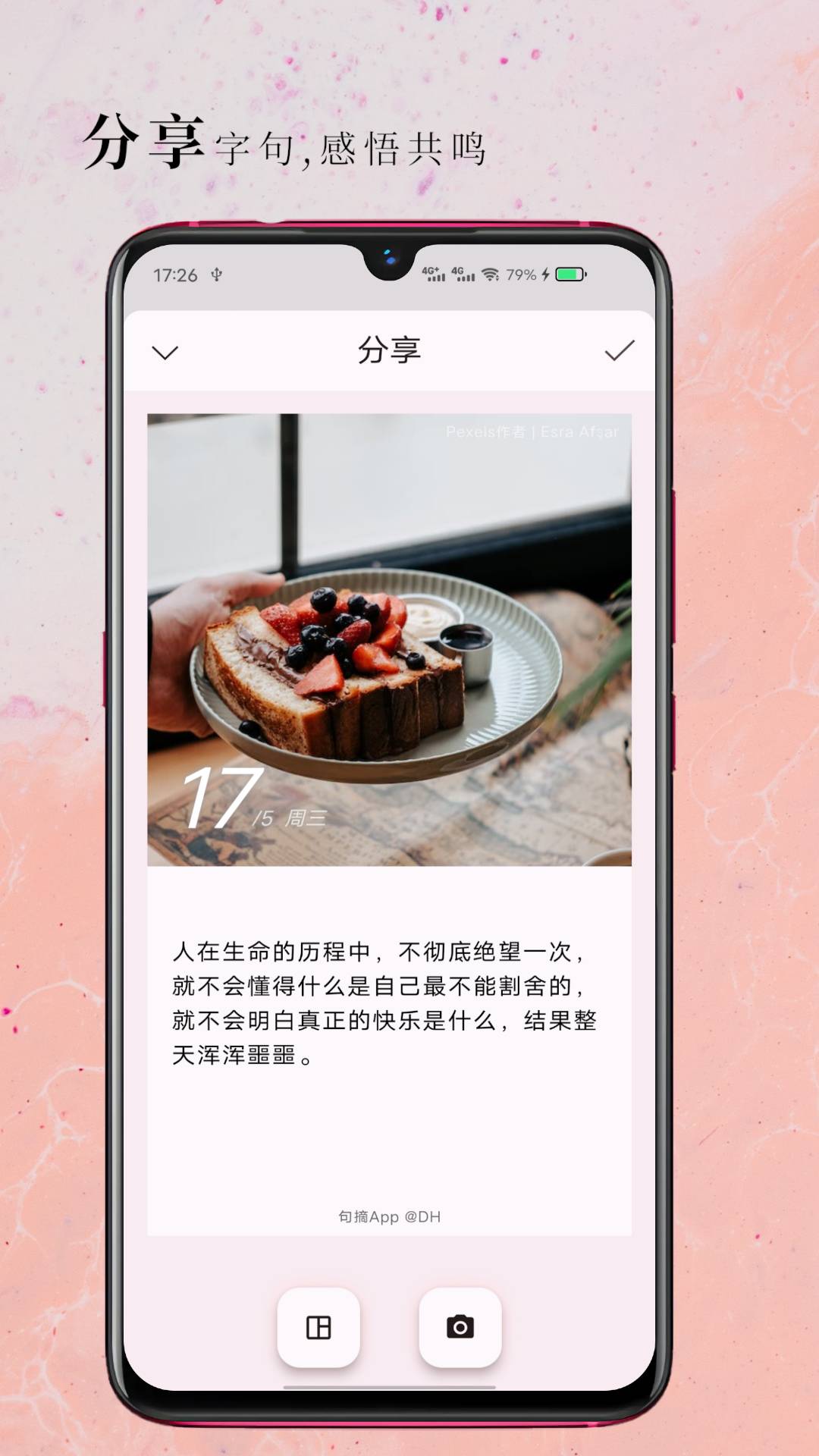 句摘4