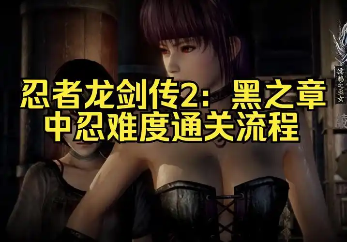 忍者龙剑传2黑之章购买攻略