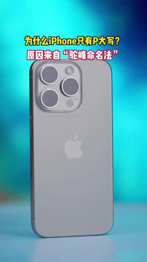 iPhone产品线里仅有一个大写字母P的原因
