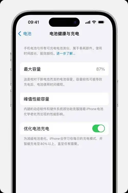 苹果6s充电最大容量只有95%要换电池吗
