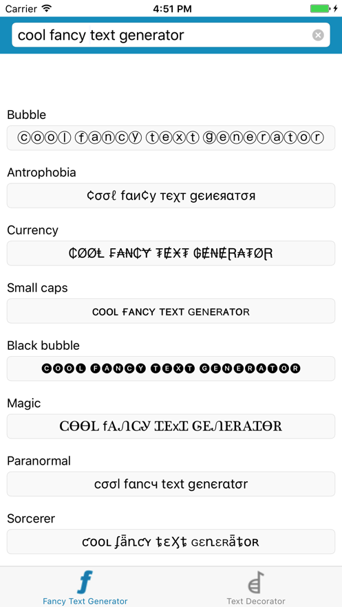 Cool Fonts(炫酷字体)4