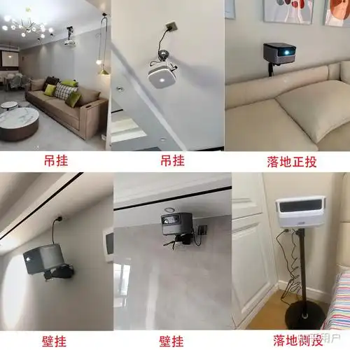 极米h3s可以投到天花板上吗