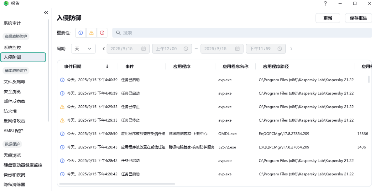 卡巴斯基防火墙7